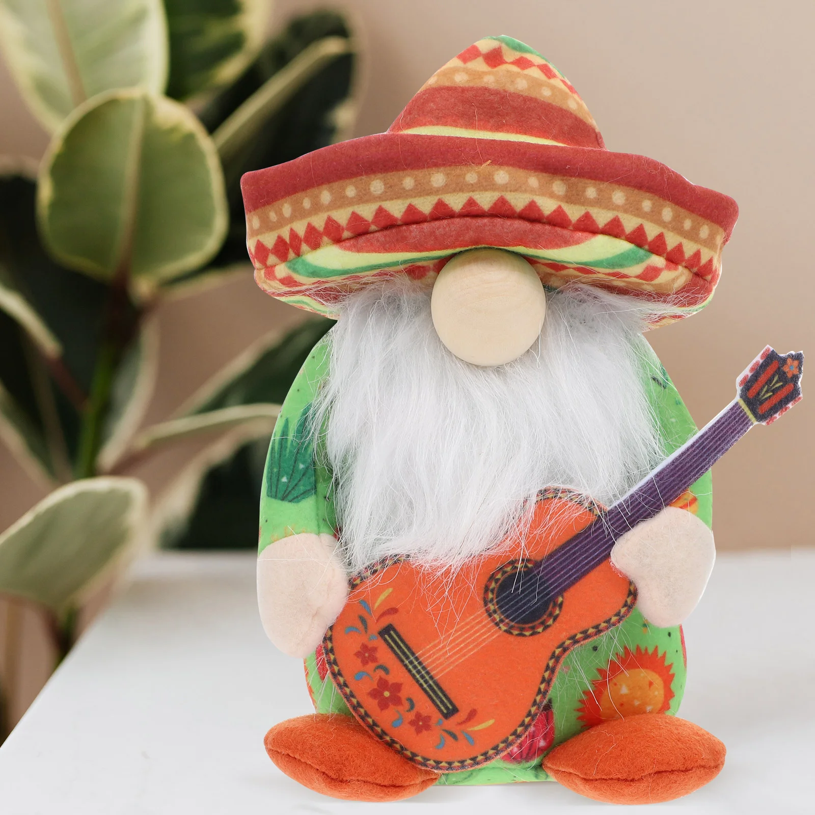 Карнавальный гном нежный карлик кукурузный торт праздничный декор ткань