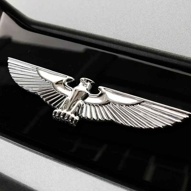 .Metalen Adelaar Havik 3d Auto Decoratie Значок Эмблема Наклейка Voor Universele 'S Motorfiets N