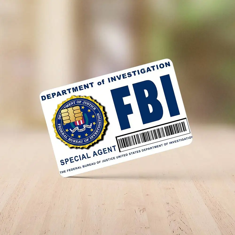 

Водонепроницаемые наклейки для кредитных карт F-FBI-S 4 шт.