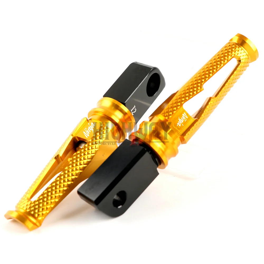 

20 Colors Motorcycle CNC Aluminum Rear Passenger Footrests Foot Rests Foot Pegs For KAWASAKI NINJA ZX-12R ZX12R ZX 12R