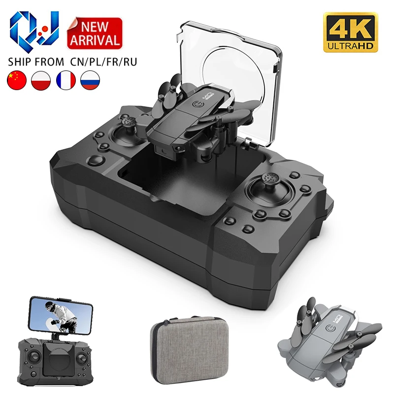 QJ KY905 Mini Drone 4K Profesional Camera Wifi FPV Foldable Dron Quadcopter One-Key Return 360 Rolling RC Helicopter Kid Toys