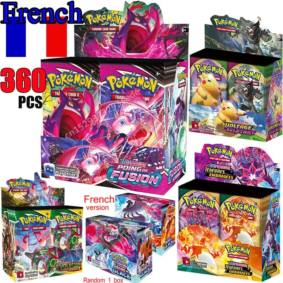 Tcg: Fusion Strike Chilling Reign Booster Evolving Skies Card Game Toy Kids Birthday Gift