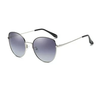 2022 new polarized women sunglasses fashion trendy polarized sunglasses uv400 protection sunshades metal frame cat eye