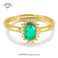 canner luxury oval rings 925 sterling silver for women elegant paraiba tourmaline engagement wedding statement gift fine jewelry