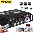 Мини-усилитель с поддержкой Bluetooth, 2 канала, с пультом ДУ