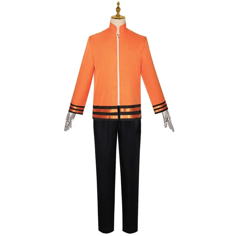 Наруто ниндзя седьмого поколения глаз вихрь cos костюм аниме Хирото косплей