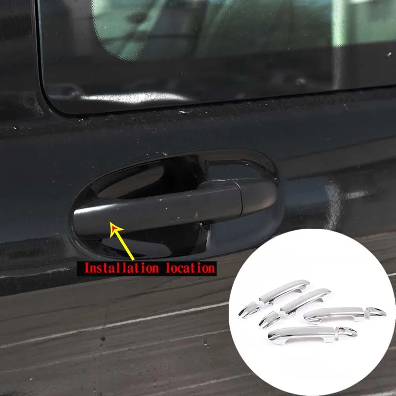 

8pcs set For Benz Vito 2016-2021 car styling outer handle protective cover ABS car modification accessories