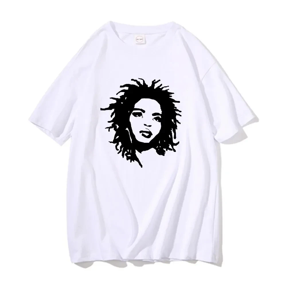 Футболка Laurin Hill В Стиле Реп Enjio Женские И Мужские Хлопковые Топы С Короткими