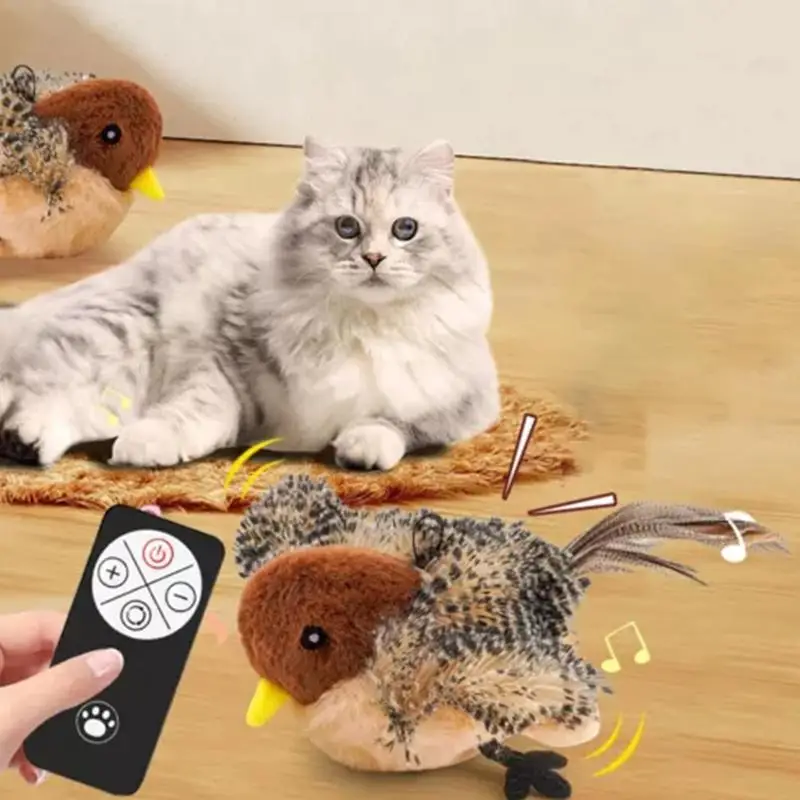 Игрушка для кошек хлопчатобумажные крылья 3-уровневая регулируемая игрушка