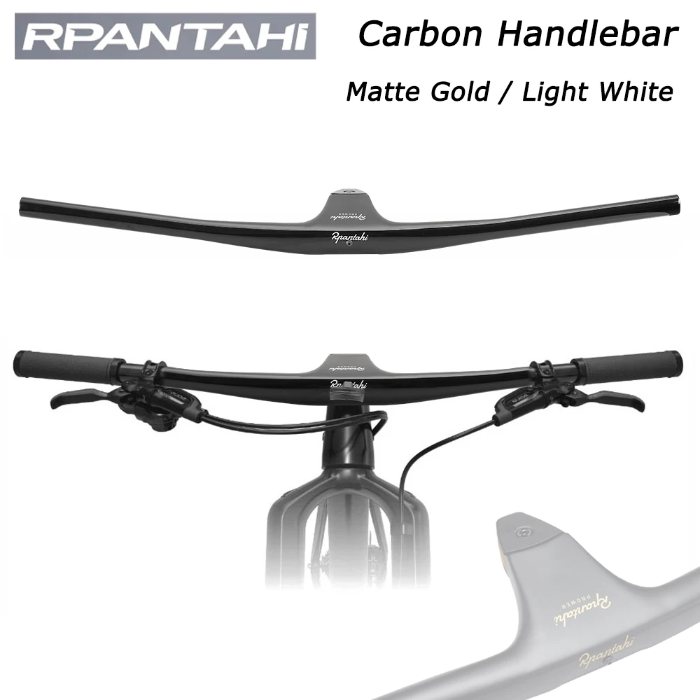 RPANTAHI XX1 MTB (XC, Marathon) Road Bike Efficient Integrated Handlebar Negative 17° 50-100MM Stem Integration Bike Handlebar