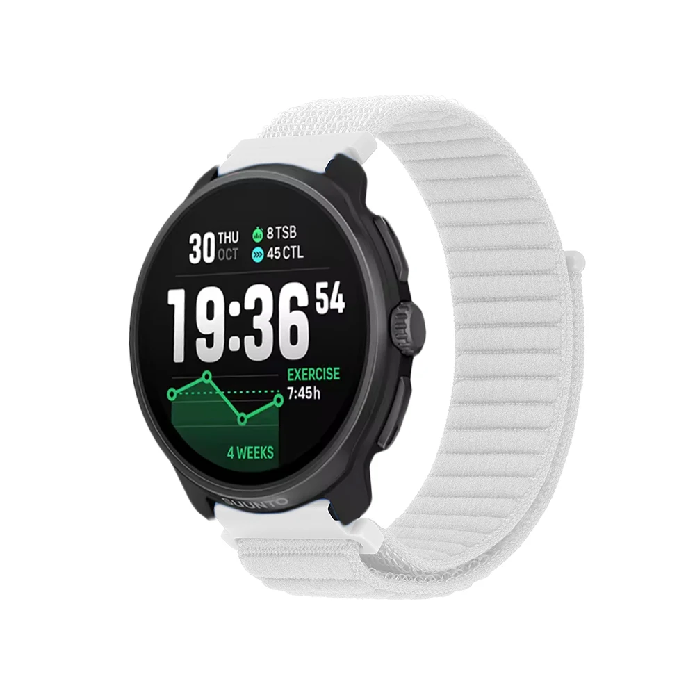 Фото Нейлоновый ремешок 22 мм для Suunto Vertical 2/RACE S/Run/Ocean, сменный, моющийся, супермягкий ремешок для часов Suunto 5 9 Peak Pro Belt №3