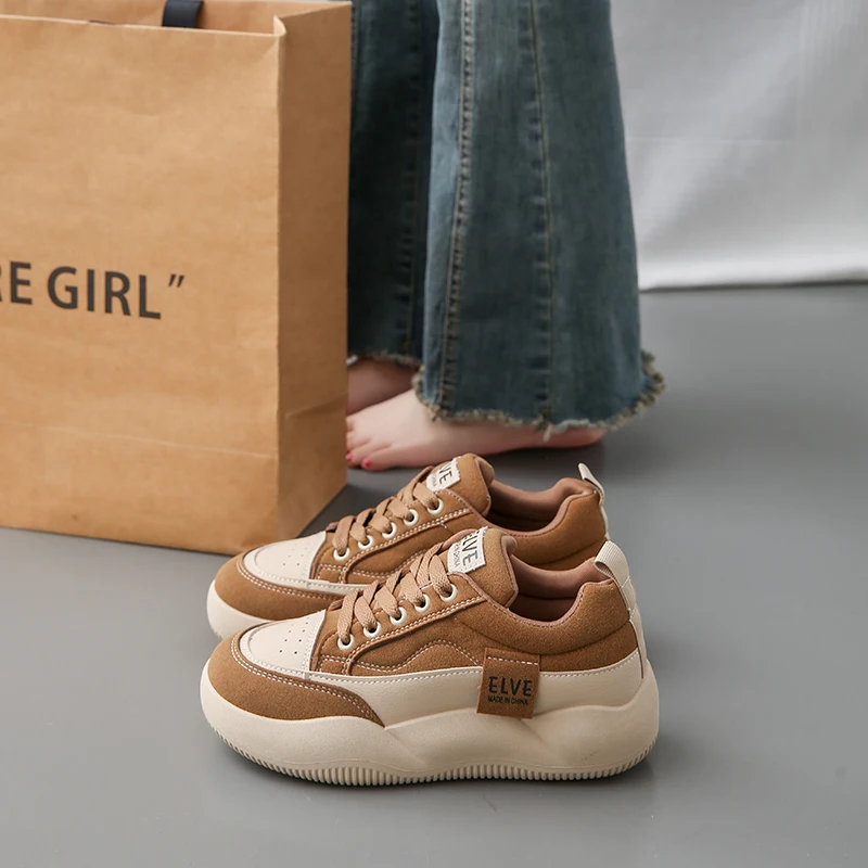 CRLAYDK женская обувь нескользящие модные кроссовки на платформе удобные