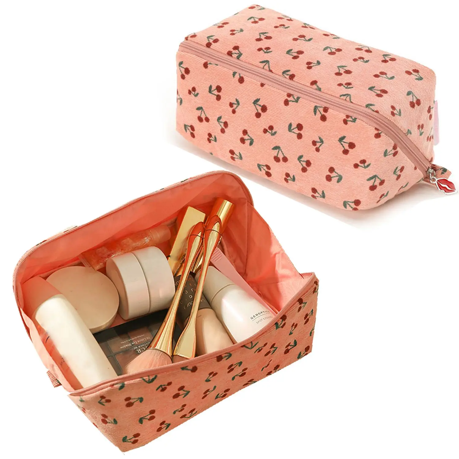 

Вместительная дорожная косметичка, органайзер для туалетных принадлежностей с несколькими отделениями