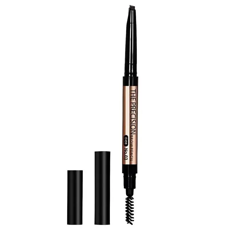 With Brush Makeup Brow Stylist Definer Eyebrow Pencil Ultra-fine Mechanical Pencil Draws Tiny Brow Hairs And