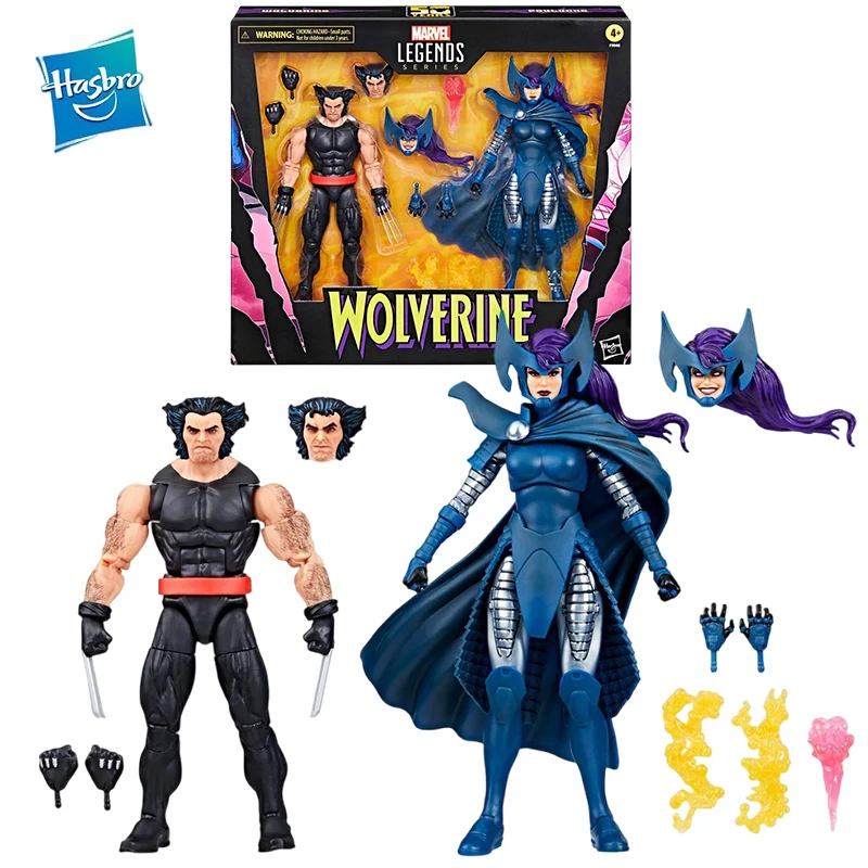 Фигурки героев аниме Hasbro фигурки мультфильма Marvel Legends Series X-Men Wolverine Psylocke 50-я