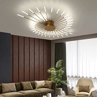 modern ceiling light lamp easy to install led chandelier decor for home decoration kitchen childrens living room dining bedroom