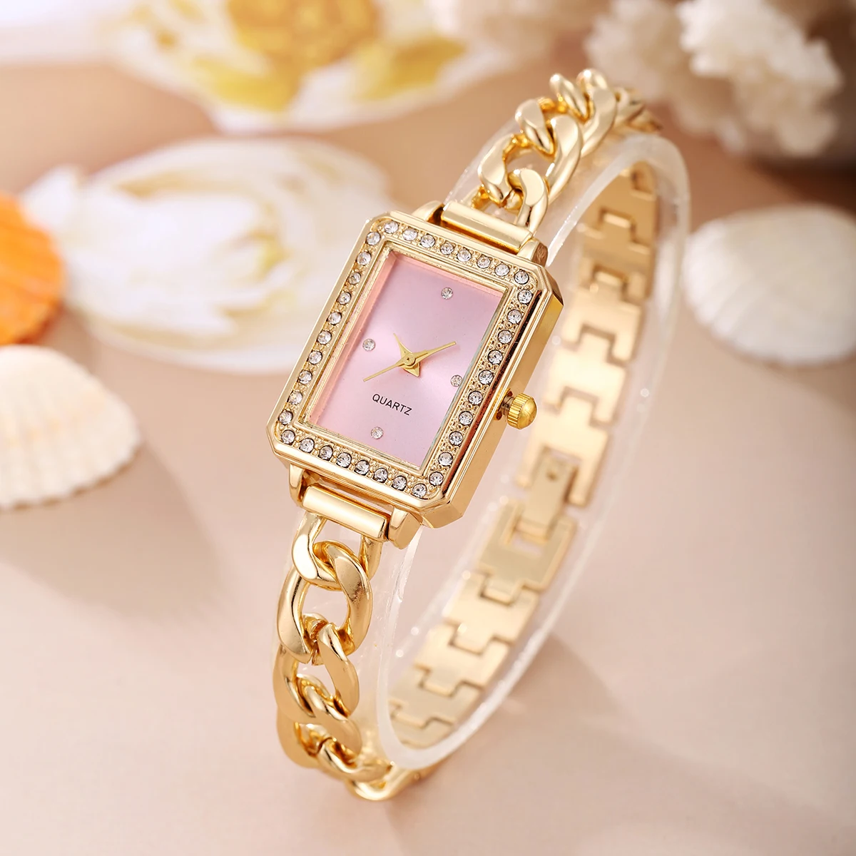 Новейший стиль модных минималистичных и элегантных женских кварцевых часов из