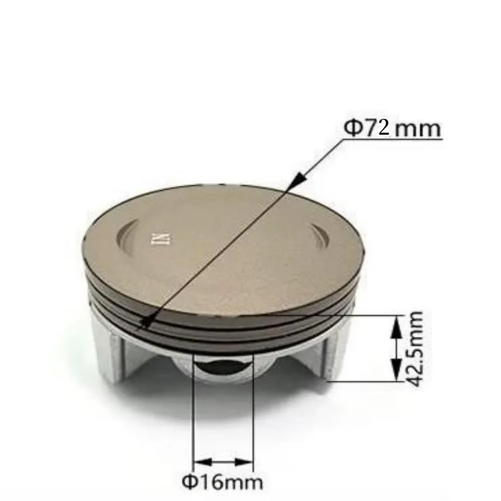 

Комплект Поршневых Колец Zongshen CBS300 CBS 300 ZS174MM Для Мотоциклов, 72 Мм, 74 Мм, 75 Мм