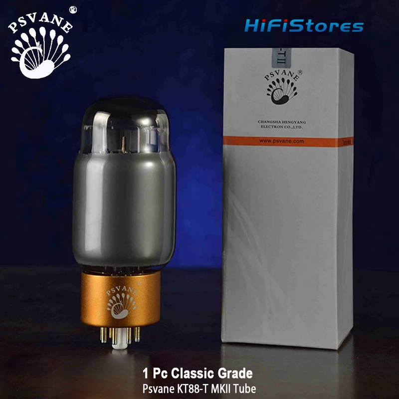 PSVANE KT88-T MKII Tube Vacuum Tube Valve Amplifier Pre-amp Repalce Golden Voice Shuguang EH JJ Mullard Golden Lion KT88 /100/66