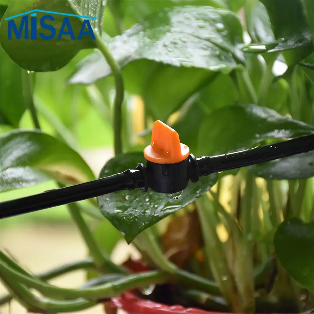 

Пластиковая садовая автоматическая система капельного орошения, быстрое подключение, соединители для садовой воды, безопасный прочный регулирующий клапан