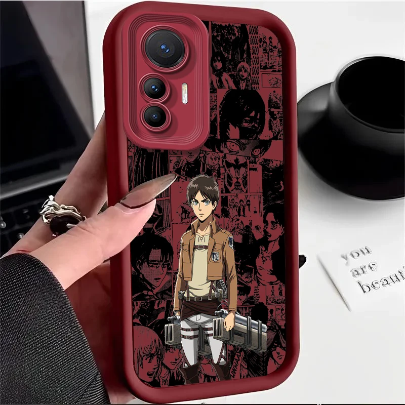 Классное искусство атаки на титанов для Xiao POCO 12T 11 F2 F3GT F4 F5 X X4 X5 M3 14 Pro GT 4G