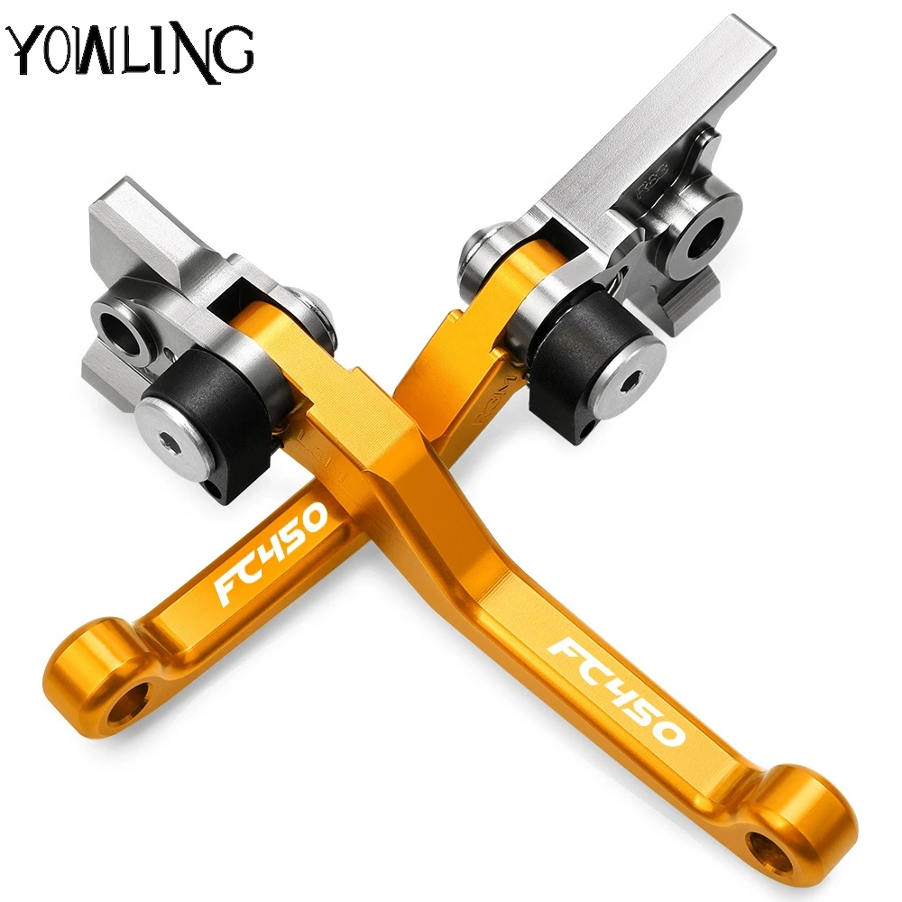 Поворотные тормозные рычаги сцепления для HUSQVARNA FC450 FC 450 2014 2015 алюминиевые ручки