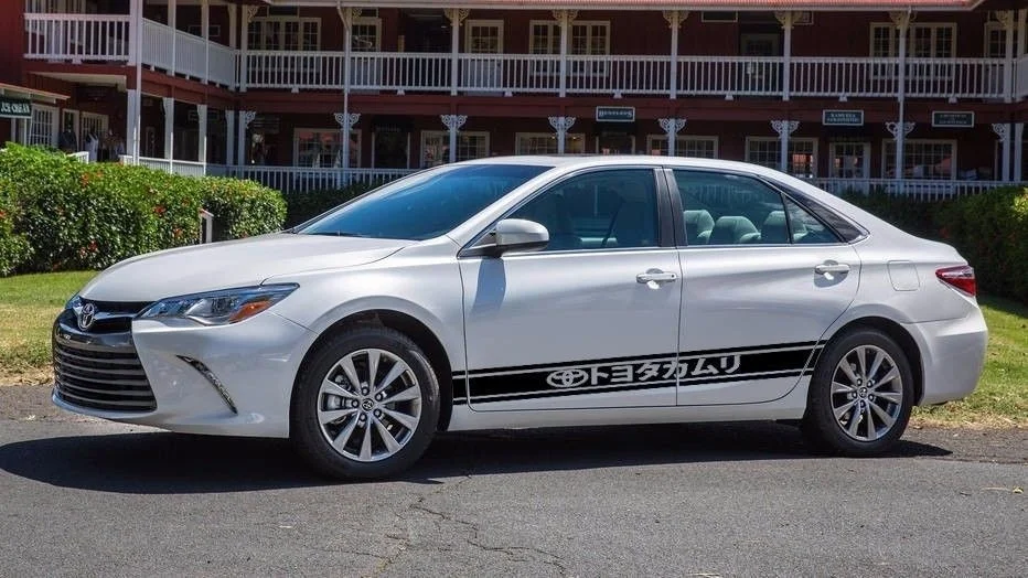 

Для 2x многоцветная графика Camry японский автомобиль Гонки виниловая наклейка