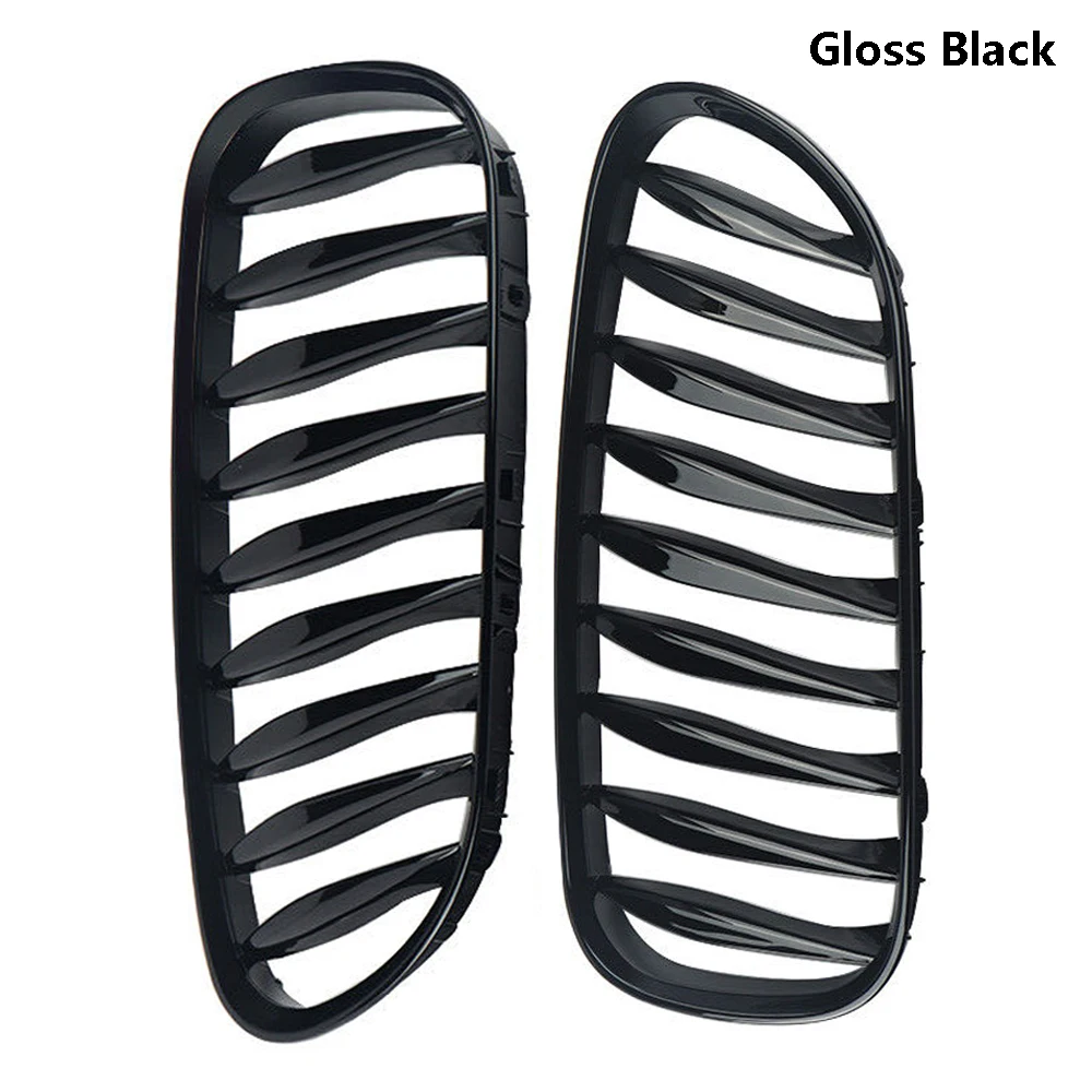 

2 шт. передний бампер, решетка для почек, капот, гоночные грили, глянцевый/матовый черный для BMW Z4 E85 E86 Coupe 2003-2008 51117117757 51117117758