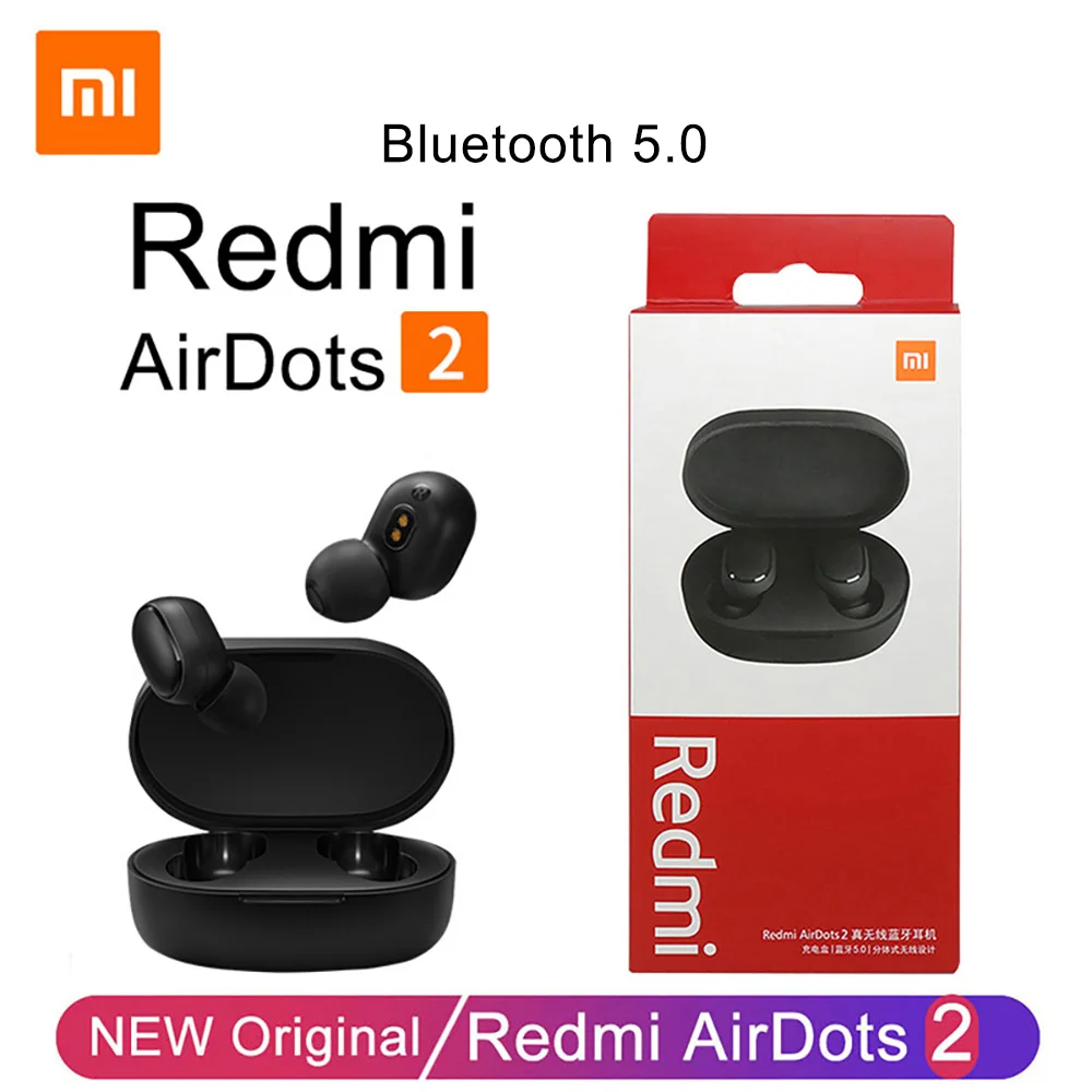 Беспроводные наушники Xiaomi Redmi Airdots 2 TWS с микрофоном гарнитура для |