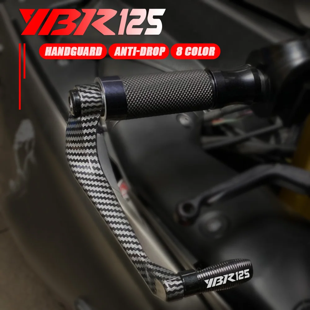 

Universal Motorcycl 22MM CNC Aluminum accessories HandleBar Lever Guards protector handguard For Yamaha YBR125 YB-R125 ybr R125