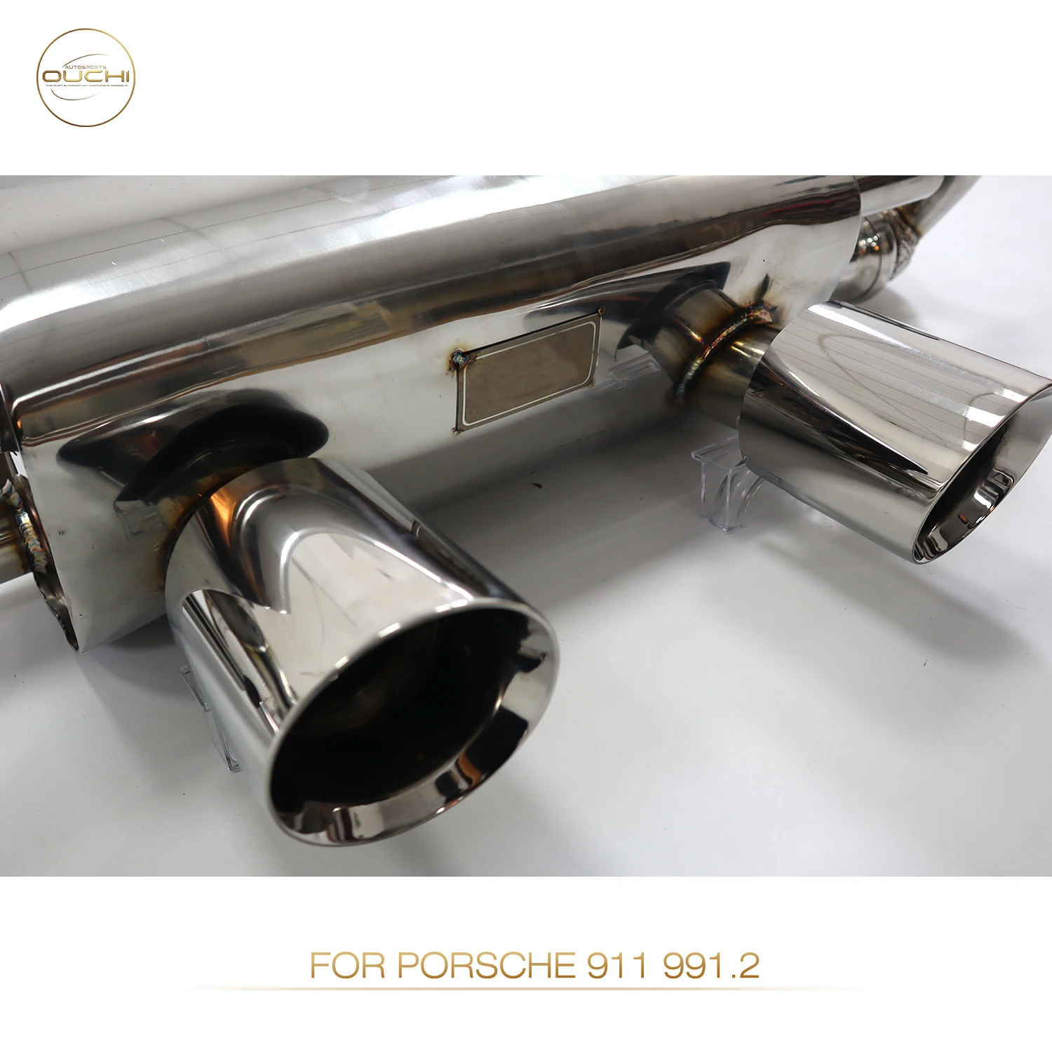 Выхлопная система OUCHI из нержавеющей стали для Porsche 911 Carrera GTS 991 2 3 0 T глушитель