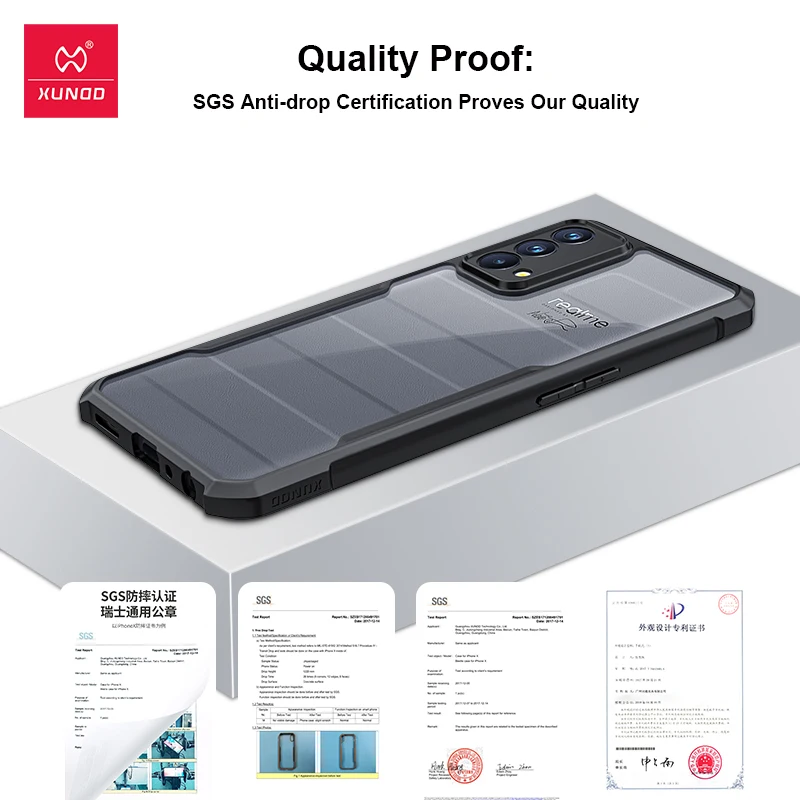 xundd case for realme gt master case shockproof transparent bumper phone cover for realme gt master edition cover funda coque free global shipping