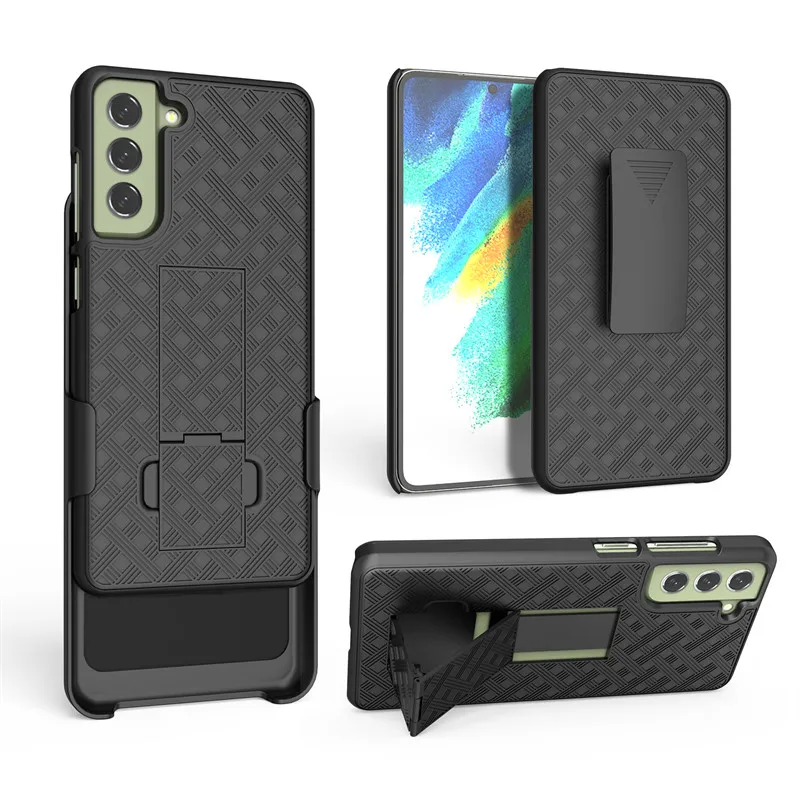 

For Samsung S21 FE S21FE 5G Case Running Sport Holster Back Case Kickstand Swivel Belt Clip Cover Holder for Samsung S21 FE 5G