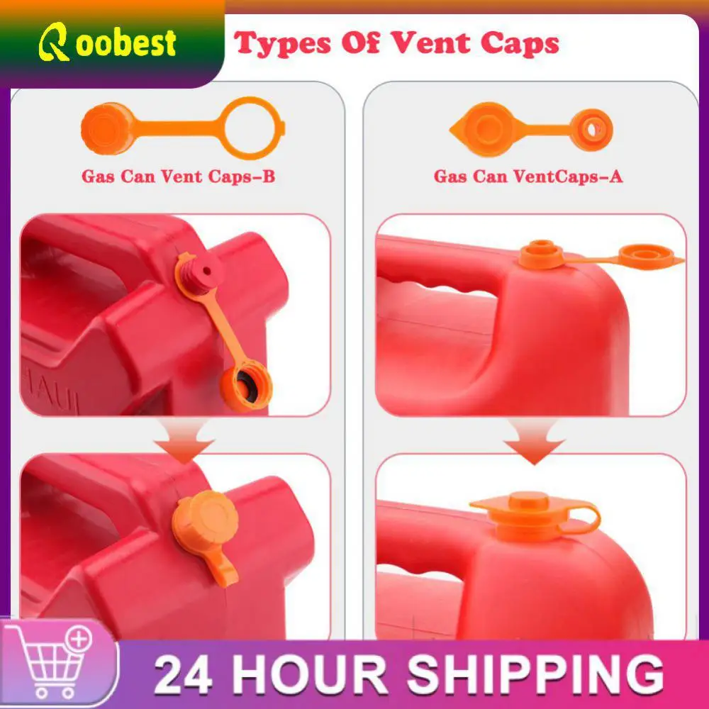 

1set Gas Tank Nozzle Kit Durable Portable Gas Can Spout Parts Universal Multifunctional Car Supplies Plastic Gas Can Nozzle