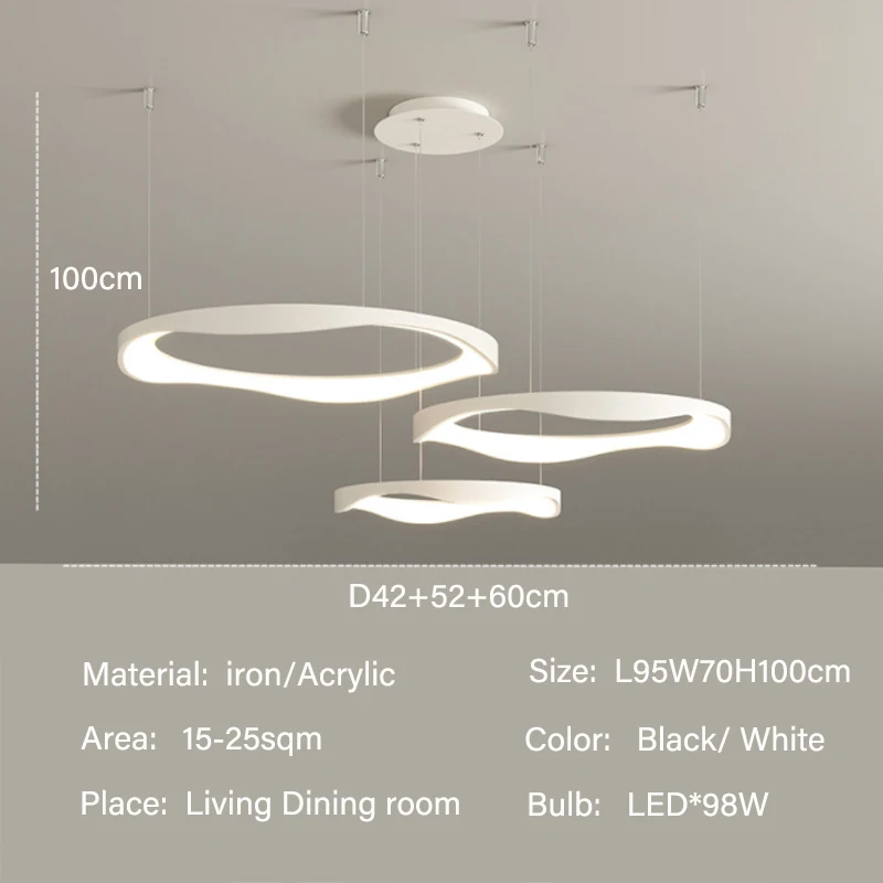 

Подвесной светильник LNLZ белый/черный