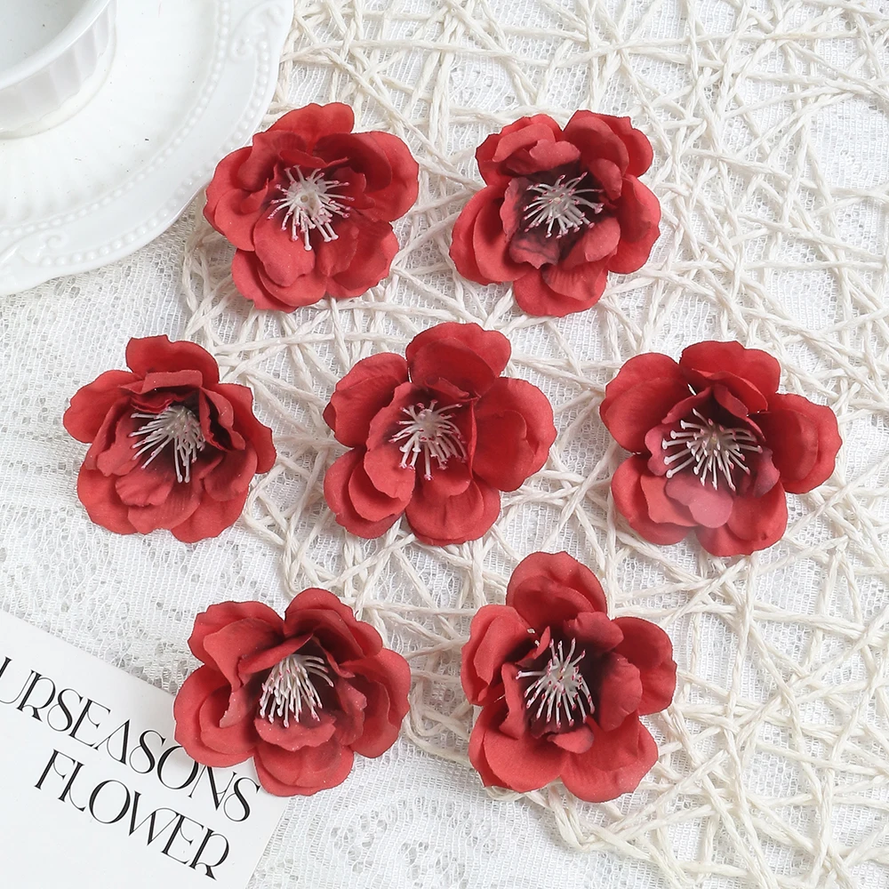 

Искусственные розы из шелка, 10/20 шт.