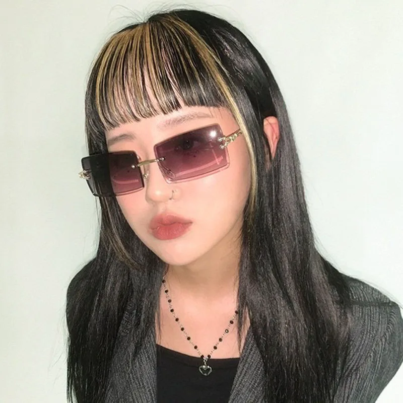 

2020 Square Sexy Colorful Sunglasses Unisex Men Women Famous Brand Designer Fashion Sun Glasses UV400 Sunglass Retro Male Female