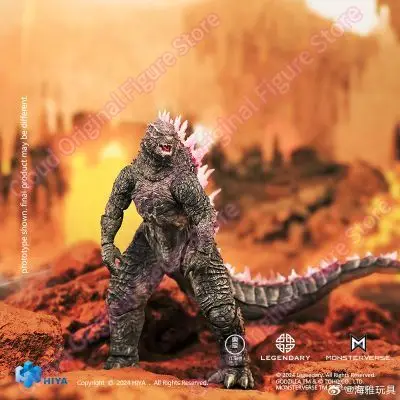 Фото В наличии 100% оригинальная фигурка HIYA Exquisite Basic Series Kong The New Empire Godzilla Evolved Ver GARAGE KIT Toy №2