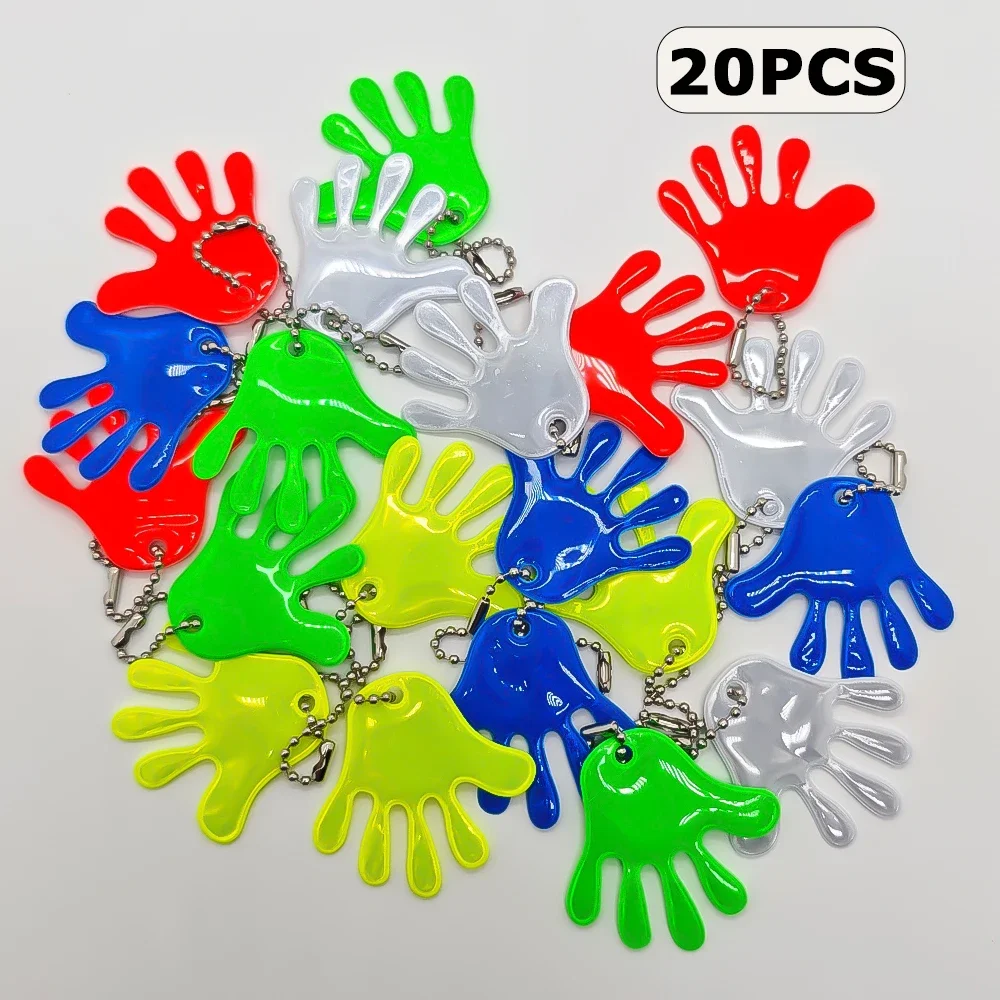 

Светоотражающие брелоки для рюкзаков и сумок (20 шт.)