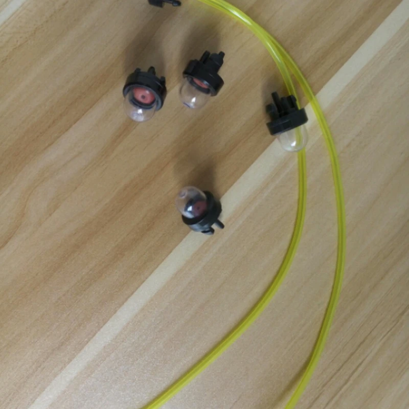 

5 lawn mower bulbs ten 30cm fuel filter tube carburetor