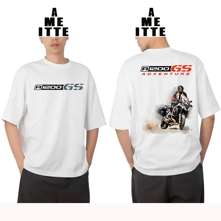 Футболка Iɺm A GS Overlander R1200 Приключения мотоцикла горной езды мужские футболки в
