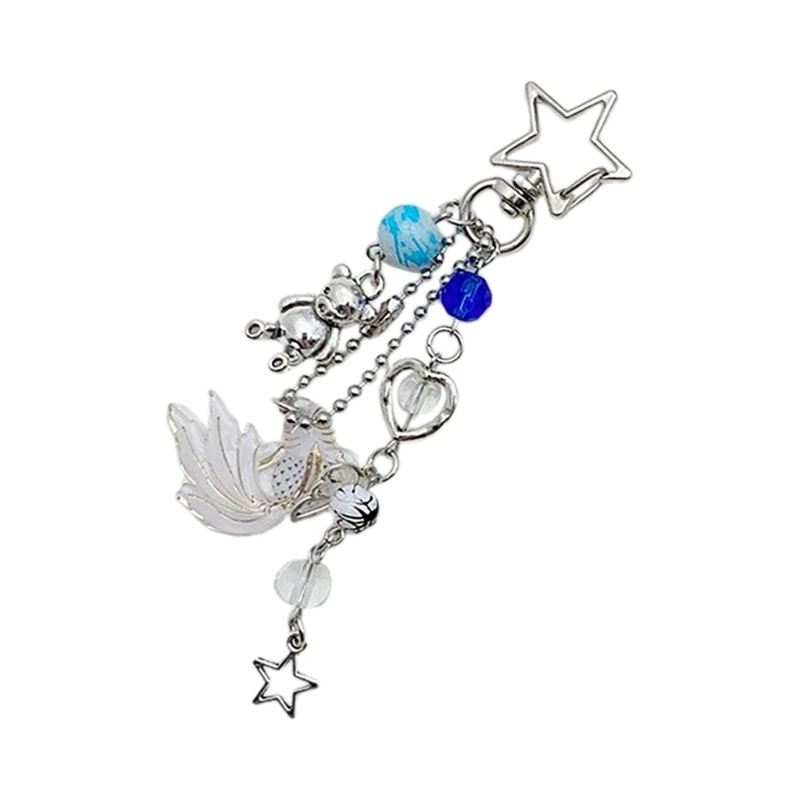 Стильная полая звезда и медуза подвеска на цепочку для телефона прочный кулон