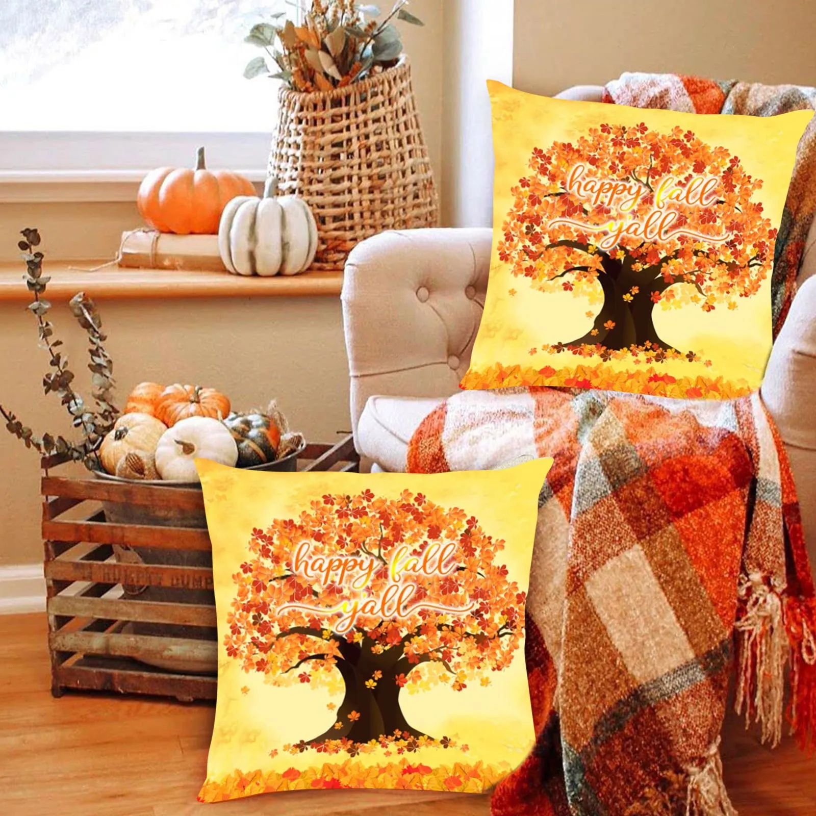 

Halloween Horror Home Sofa Cover Decorative Paper Pillow Cases Disposable Green Linen Pillow Covers Pillow Covers 24 X 24