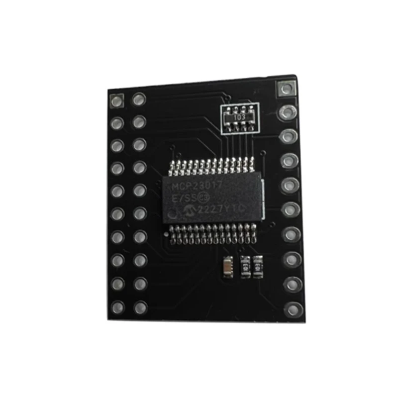 

1 PCS IIC I2C SPI Bidirectional 16-Bit I/O Expander Pins Serial Interface Module Black