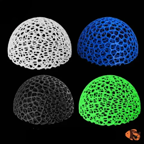 3D-печатная пещера для креветок и рыбок