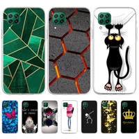soft tpu case for huawei p40 lite case silicon cover huawei p30 pro p20 lite p50 coque phone back funda shockproof huawie p40pro