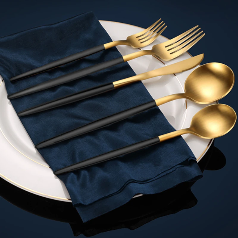 Набор столовых приборов из нержавеющей стали 5 шт.