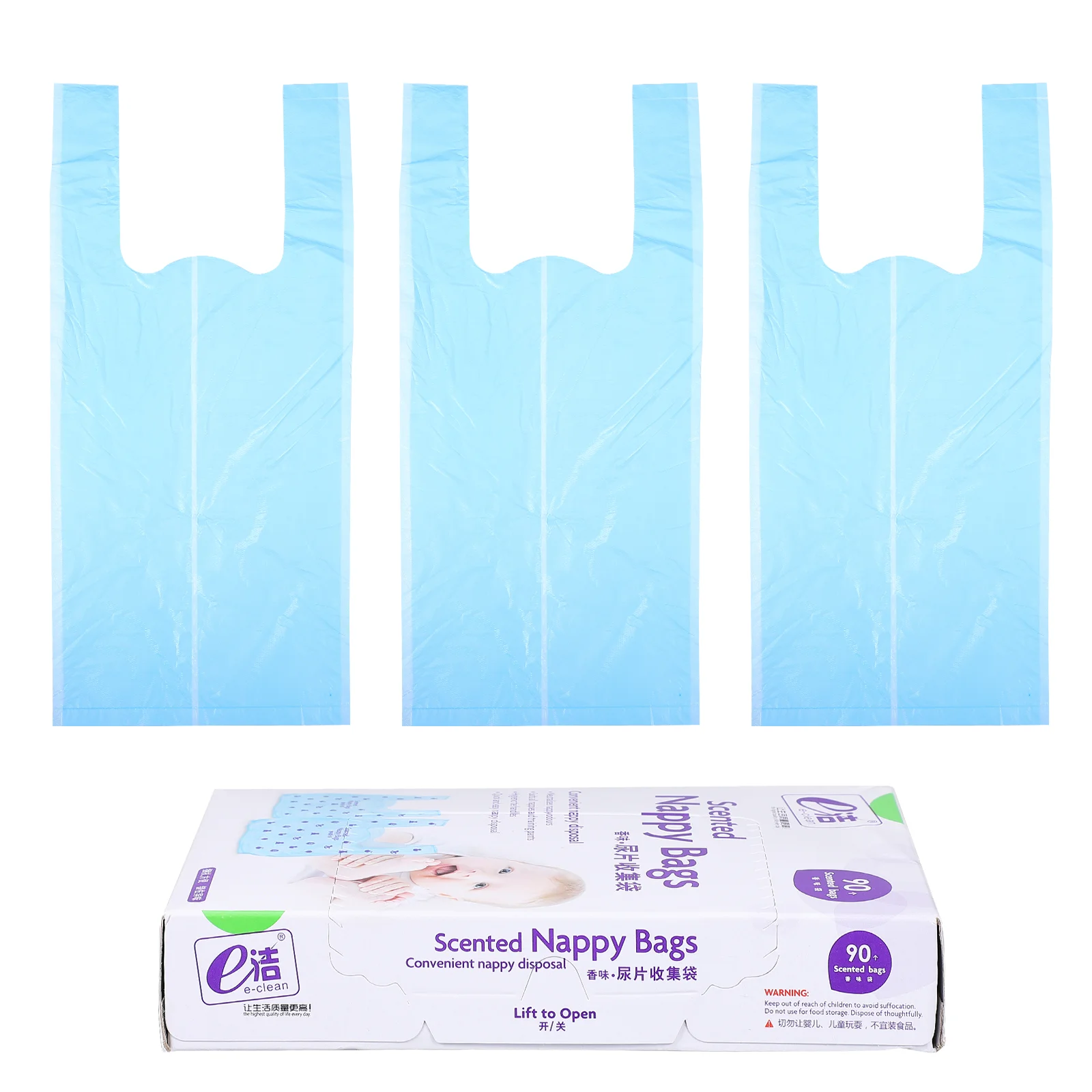 Disposable Scented Baby Waste Pail Disaposal Refill Handle S