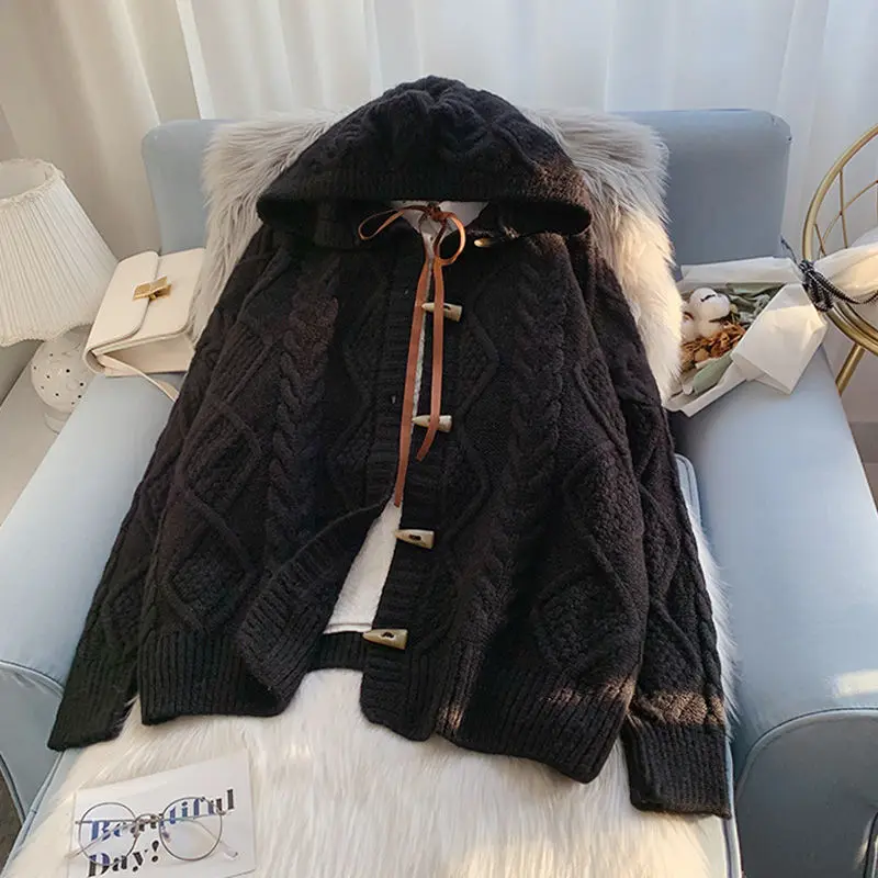 Осенне-зимняя винтажная куртка в стиле ретро преппи Женская свободная верхняя