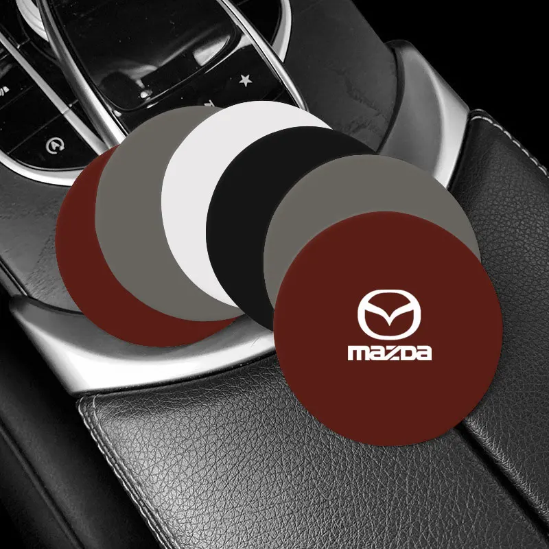 

Water Cup Holder Anti-skid Pad Silicone Pad for Mazda 3 bk bl bj bn 323 Axela Atenza CX-3 CX-4 CX5 CX-7 CX-9 Auto Accessories
